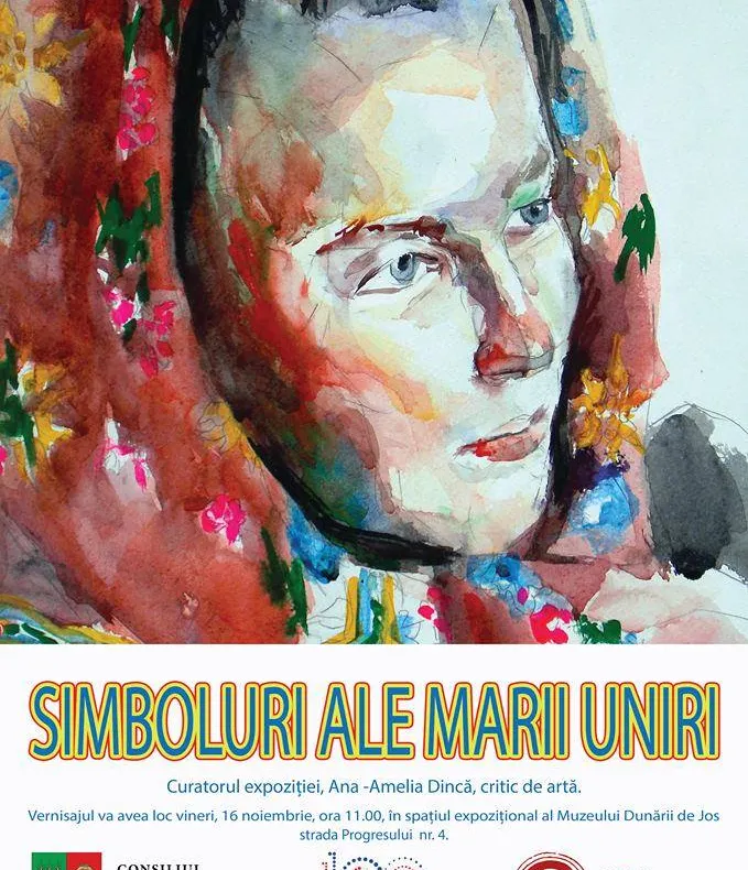 Expoziție de artă plastică „Simboluri ale Marii Uniri”