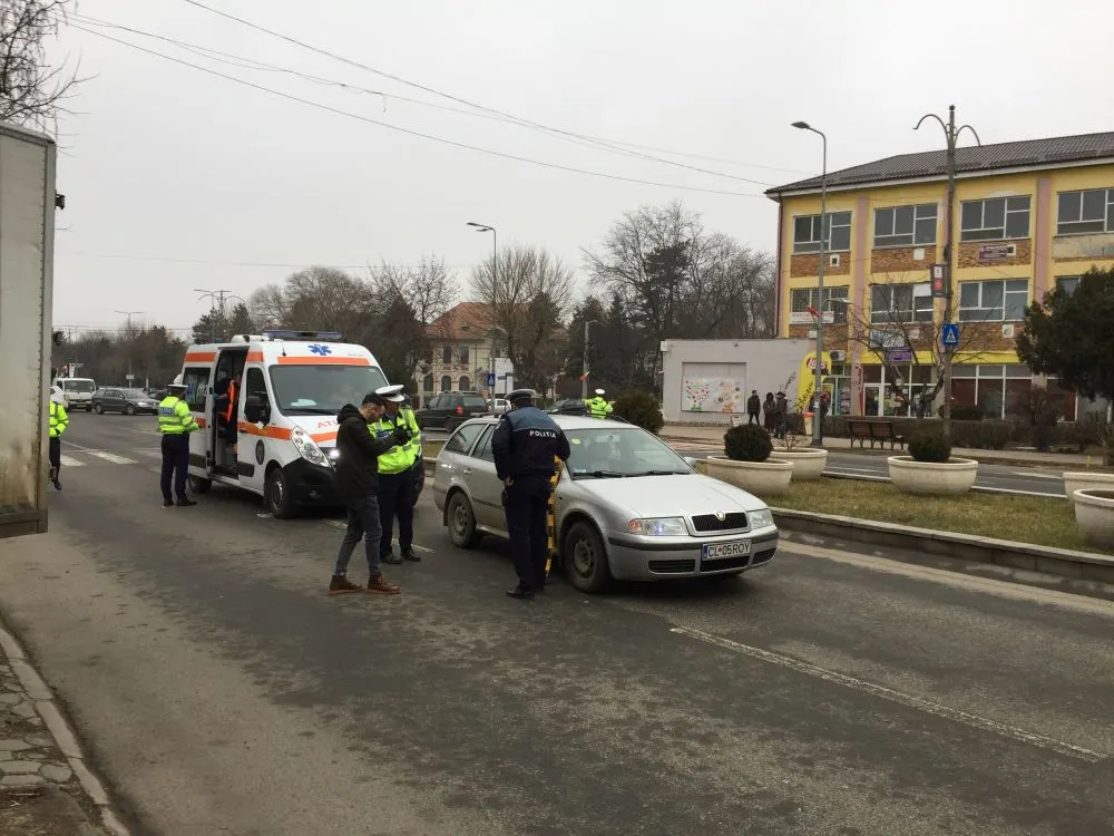 Video | O femeie a fost lovită în plin pe o trecere de pietoni în Călărași