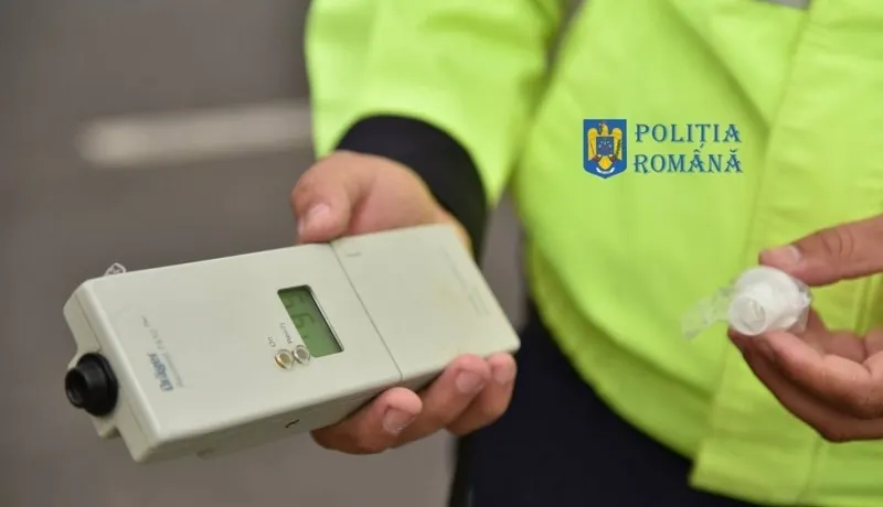 59 de șoferi prinși de polițiști sub influența alcoolului, în perioada 3-9 iunie a.c.