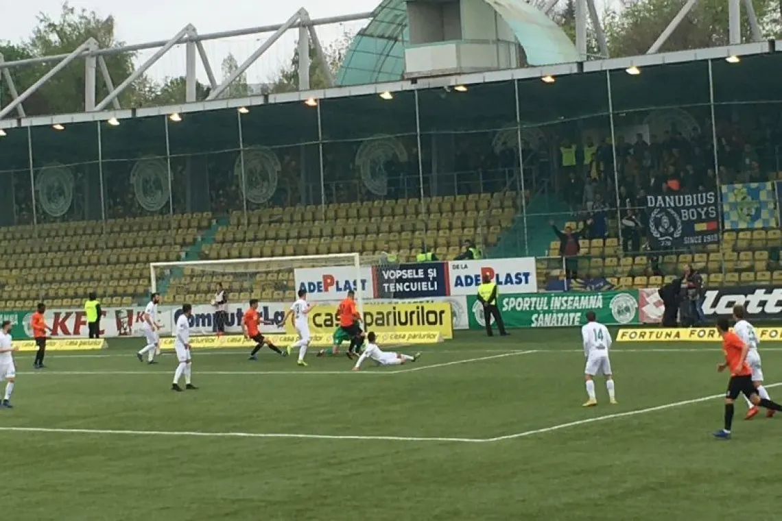Dunărea Călărași făcută knockout de Concordia Chiajna