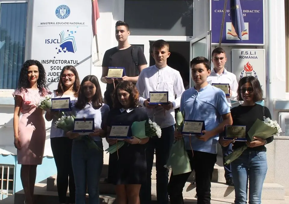 Elevii de 10 de la BAC și Evaluare au fost premiați de ISJ Călărași