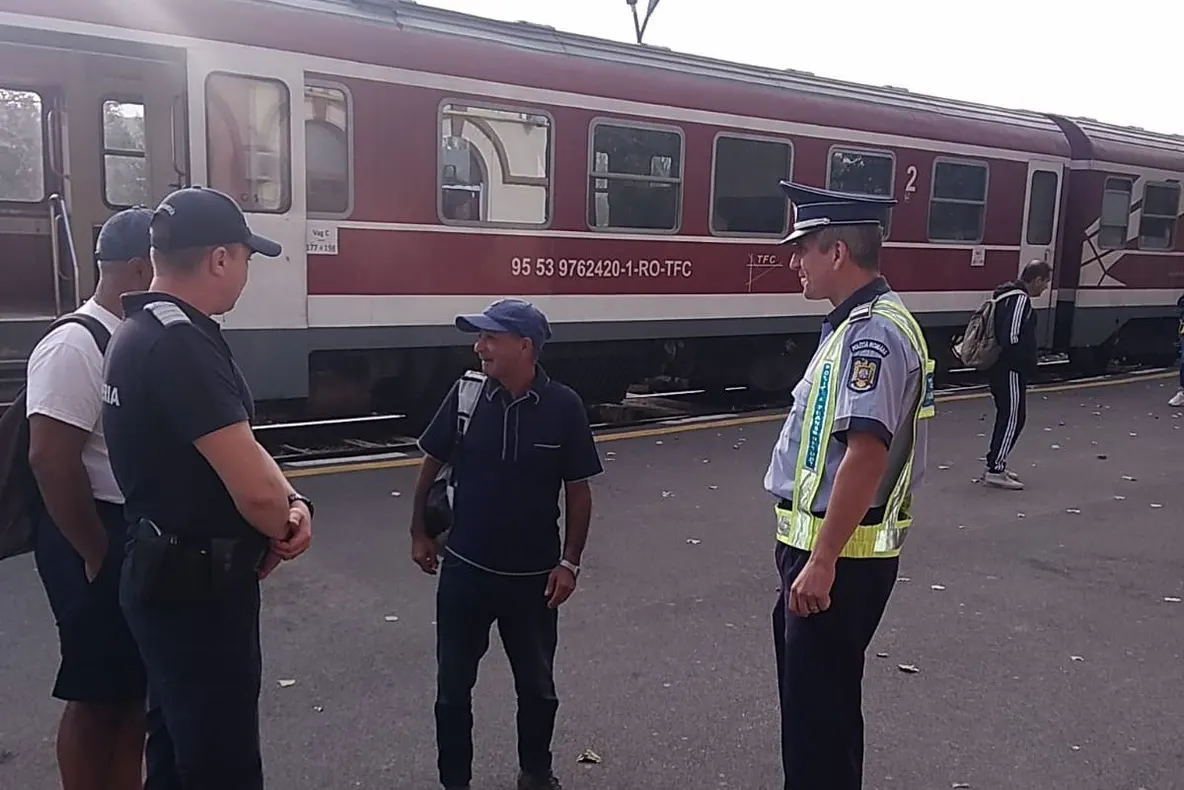 120 de sancțiuni au aplicat polițiștii în gările din județul Călărași