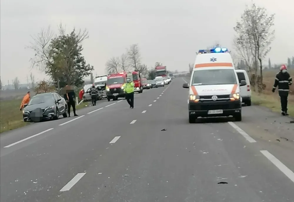 FOTO| Călărășeni răniți într-un accident teribil în Ialomița