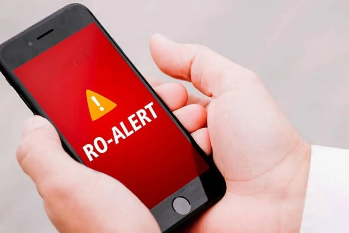 Mesaj RO-ALERT în judeţul Călărași din cauza incendiilor de vegetaţie