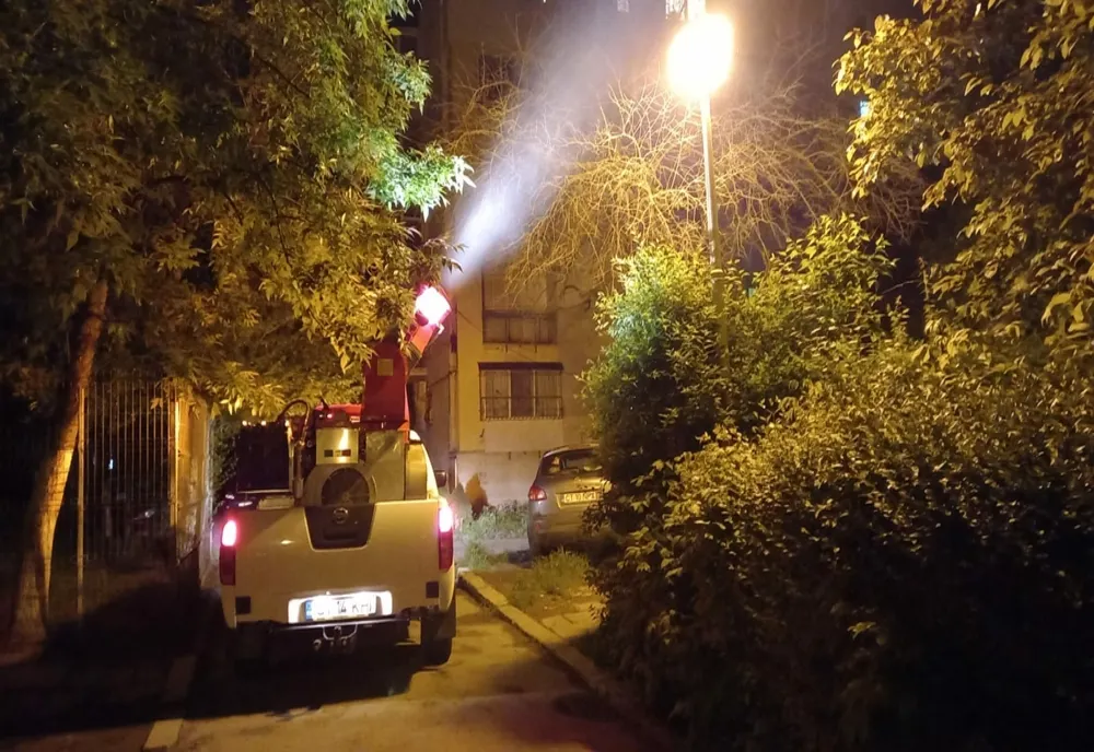 O nouă acțiune de dezinsecție în Oltenița