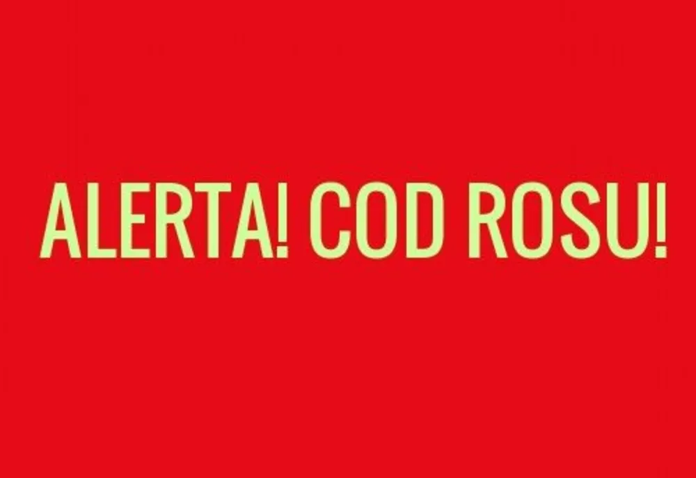 COD  ROȘU de furtuni în județele Ialomița, Călărași și Ilfov
