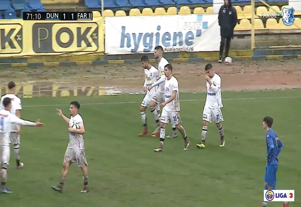 VIDEO Liga a III-a. Dunărea Călărași - Farul II 1-1