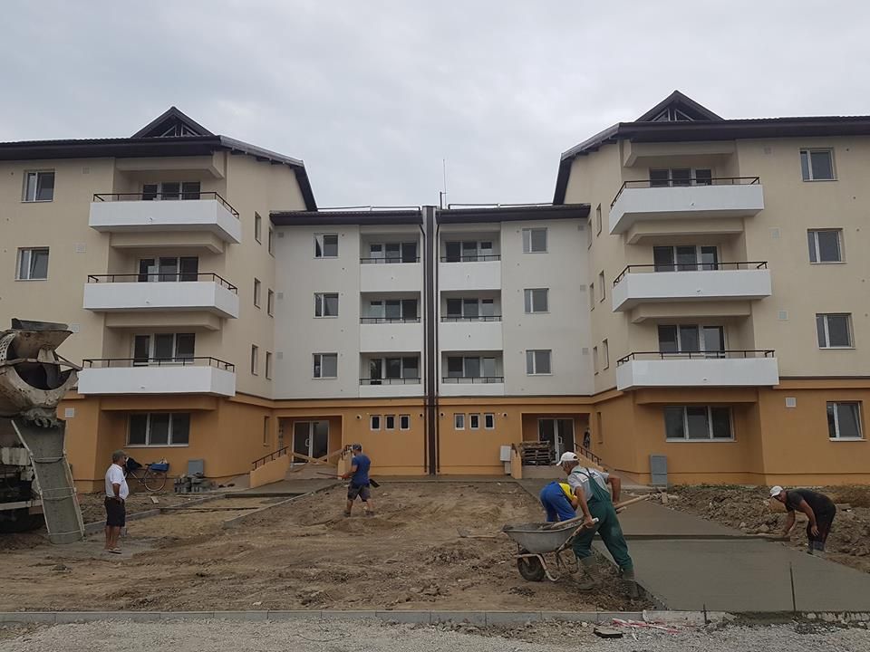 Lucrările la Blocul ANL de pe strada Mușețelului, din Călărași, aproape de finalizare
