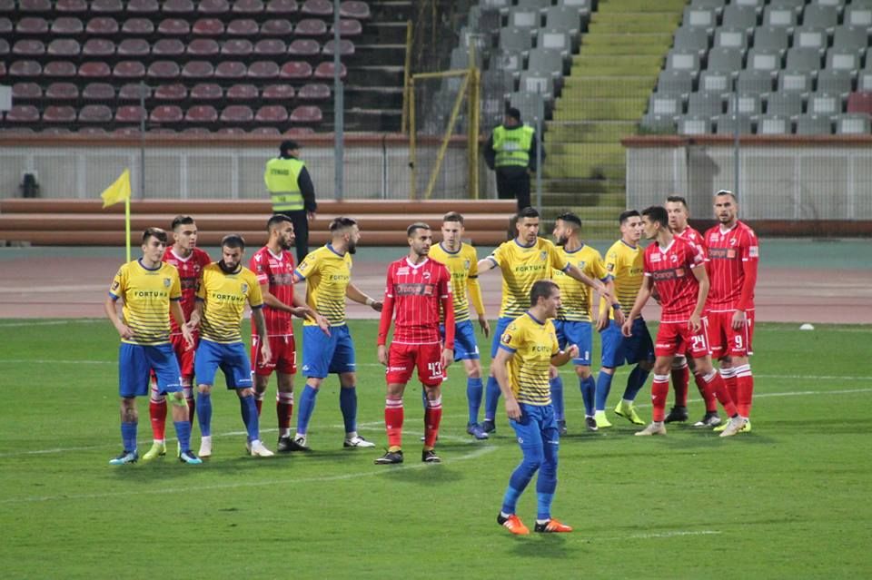 Dunărea Călărași începe play out-ul învinsă de Dinamo