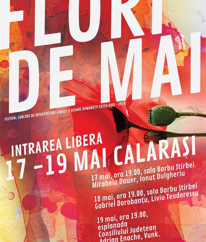 Mirabela Dauer, Vunk, dar și alți artiști cunoscuți vor susține recitaluri la Festivalul Flori de Mai
