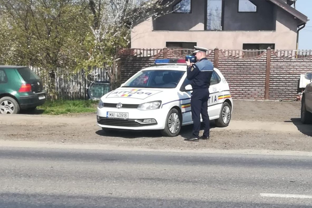 36 de permise auto reținute de polițiști week end-ul trecut