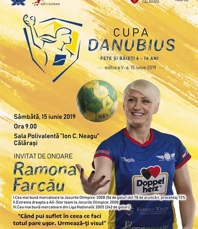 Călărașiul va găzdui Cupa Danubius la handbal pentru copii