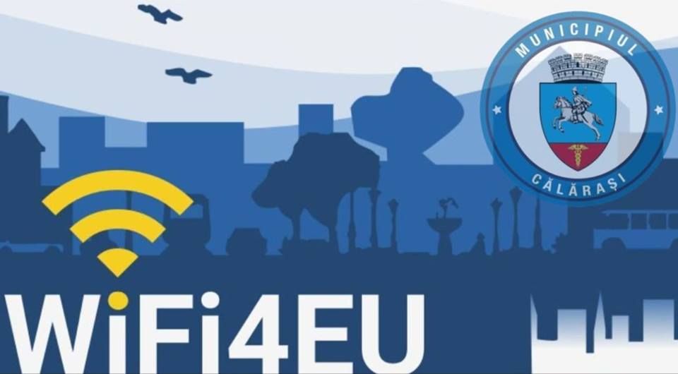 Municipiul Călărași va avea internet gratuit în câteva spații publice