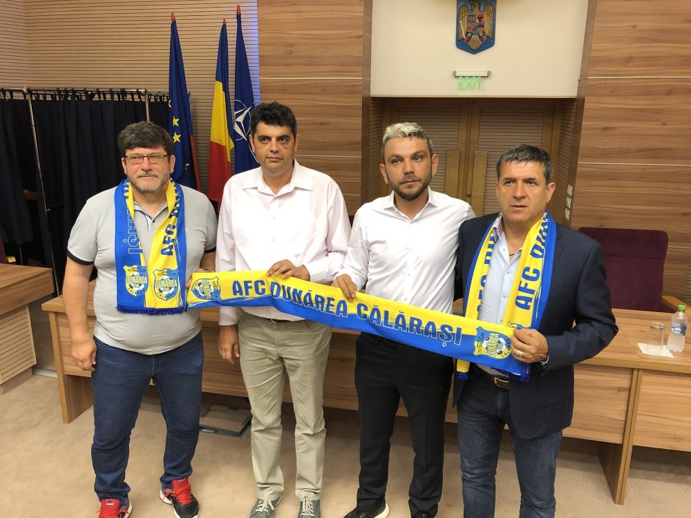 Cristi Pustai și Eugen Pârvulescu au fost prezentați oficial la Dunărea Călărași