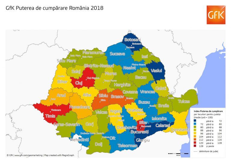 Județul Călărași, în polul sărăciei din România ca putere de cumpărare