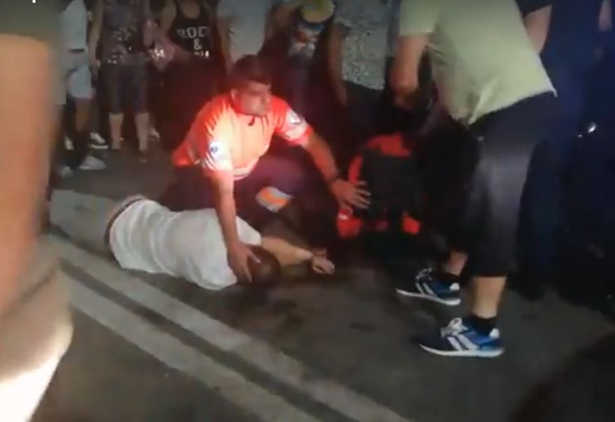 Video | Incident la Festivalul Hora Mare! Bătut de cumnat pentru că și-ar fi lovit soția