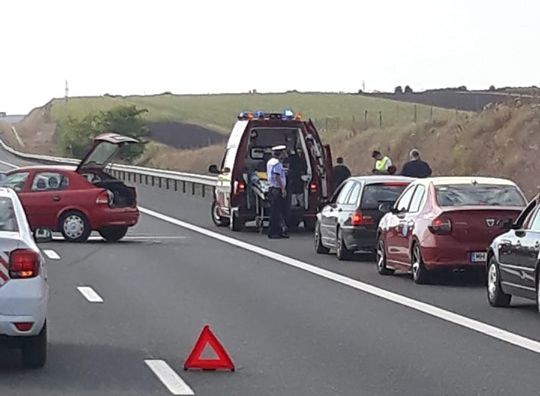 Atenție! Trafic blocat pe Autostrada A2, sensul București-Constanța
