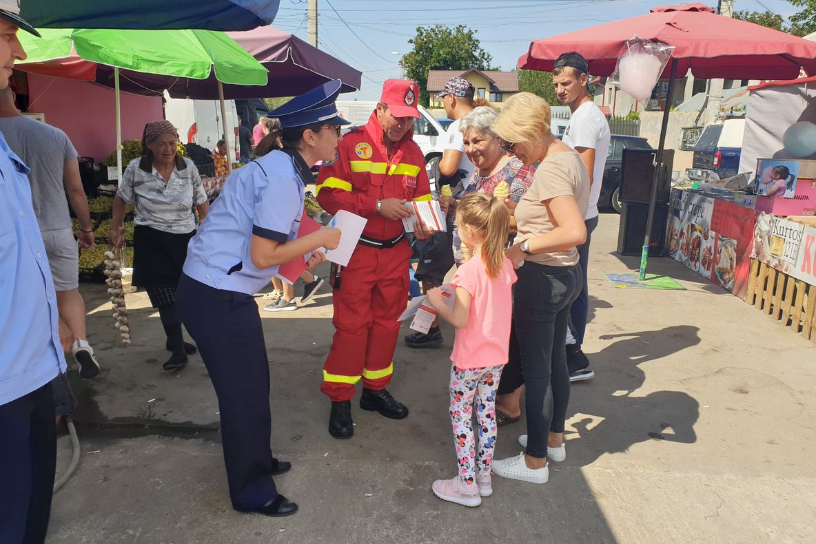 Weekend-ul acesta s-au desfășurat primele activități în cadrul campaniei „10 pentru siguranță”
