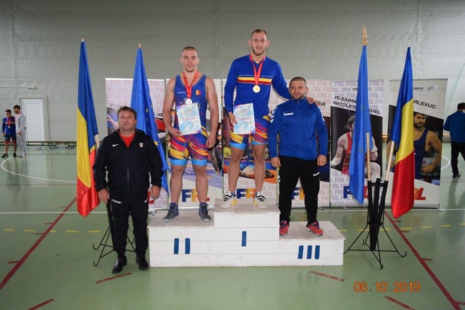 Luptătorul Mihai Palaghia (CSM Călărași), medalie de aur la CNI U23 de la Covasna