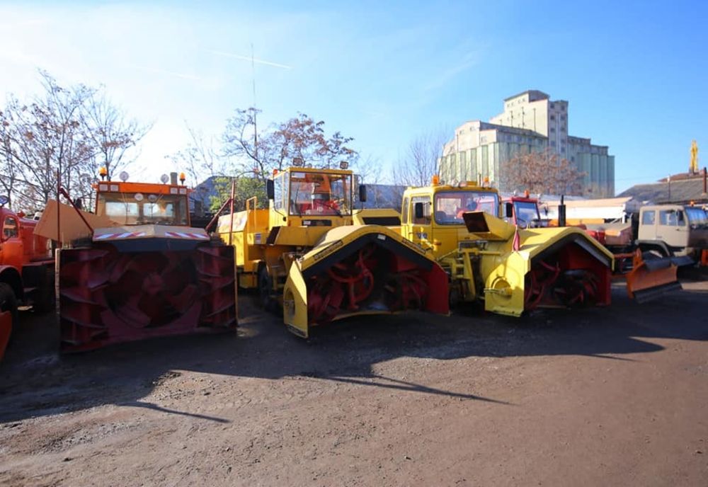 Consiliul Județean Călărași a mărit numărul de utilaje pentru deszăpezire