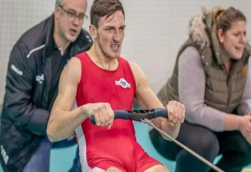 Locul 3 pentru canotorul călărășean Vasile Cristian Nicoară la Cupa României Ergometru