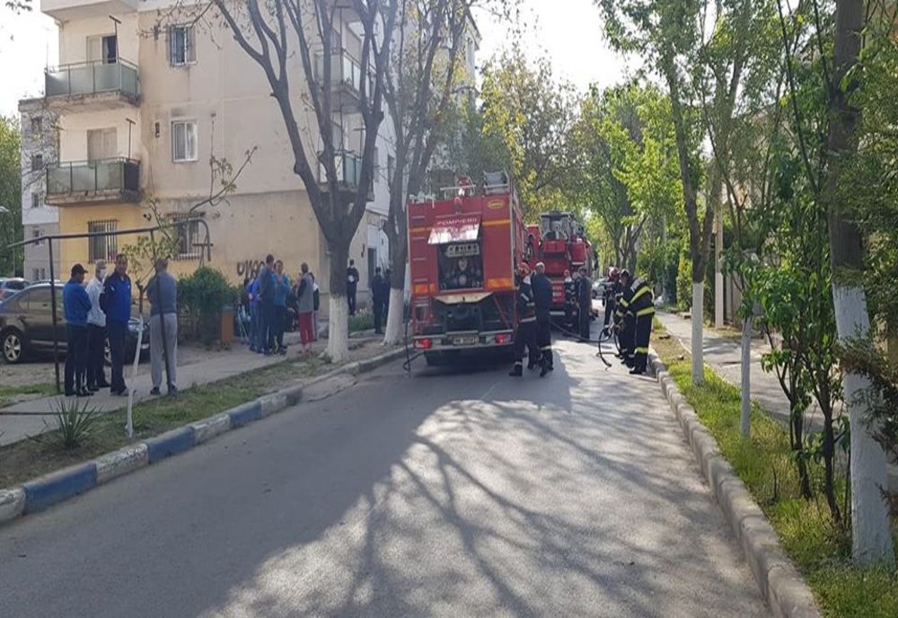 Le-a luat foc apartamentul chiar în ziua de Paște