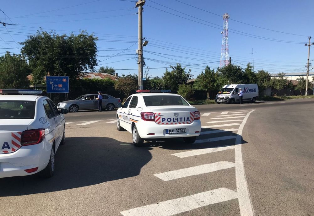 Razie a poliției în Călărași: 15 permise reținute într-o singură zi