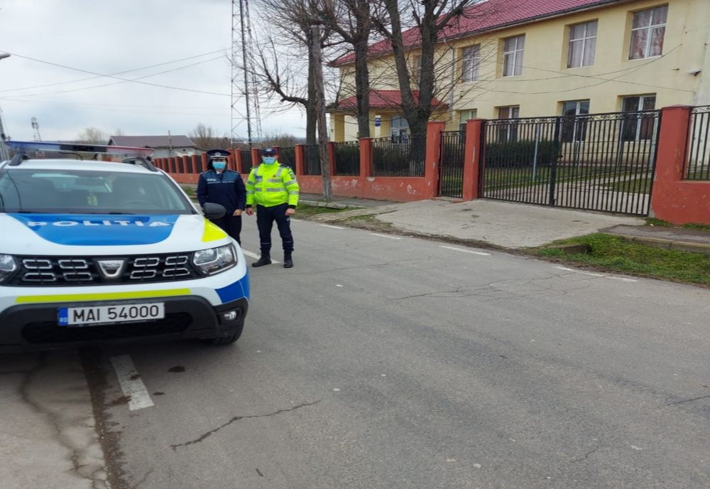 Acţiuni ale poliţiştilor călărășeni cu scopul limitării efectelor virusului COVID-19