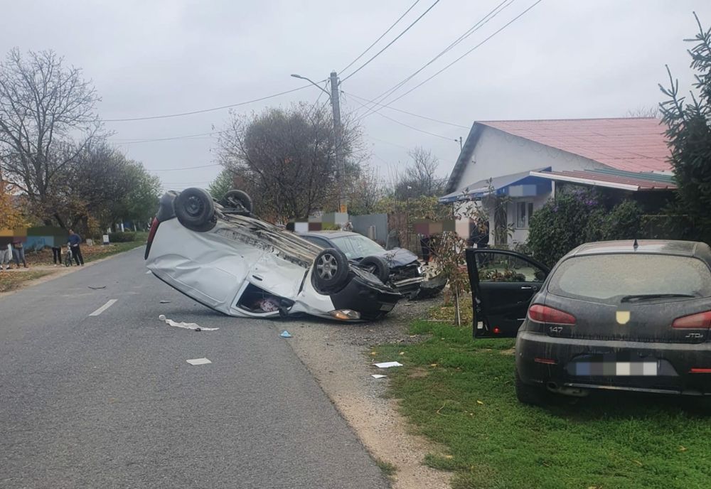Impact violent, un șofer de 38 de ani și-a pierdut viața