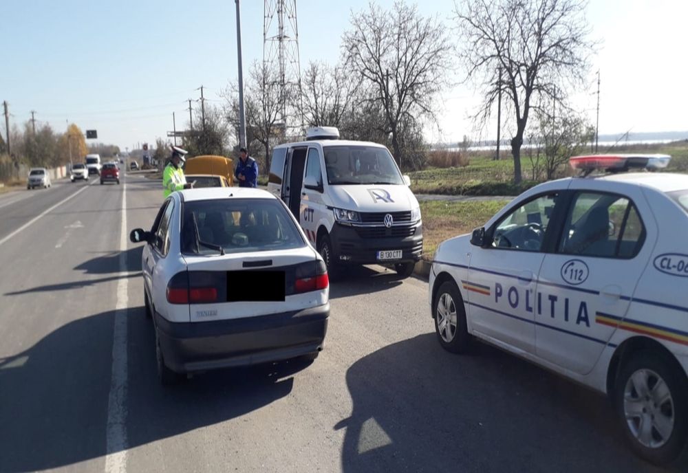 Record de amenzi în Călărași. Peste 1.000 de contravenții aplicate 