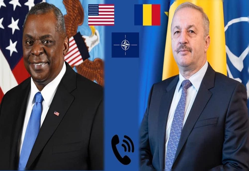 Vasile Dîncu, o nouă discuție cu secretarul Apărării al USA