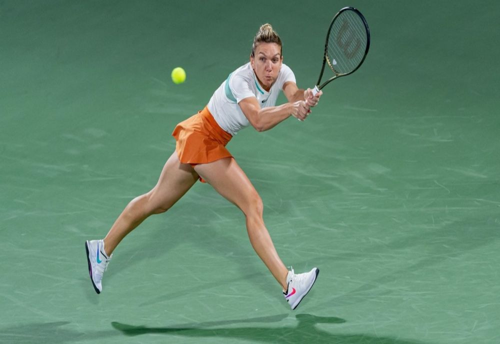 Simona Halep, câştigătoarea WTA pentru lovitura lunii februarie