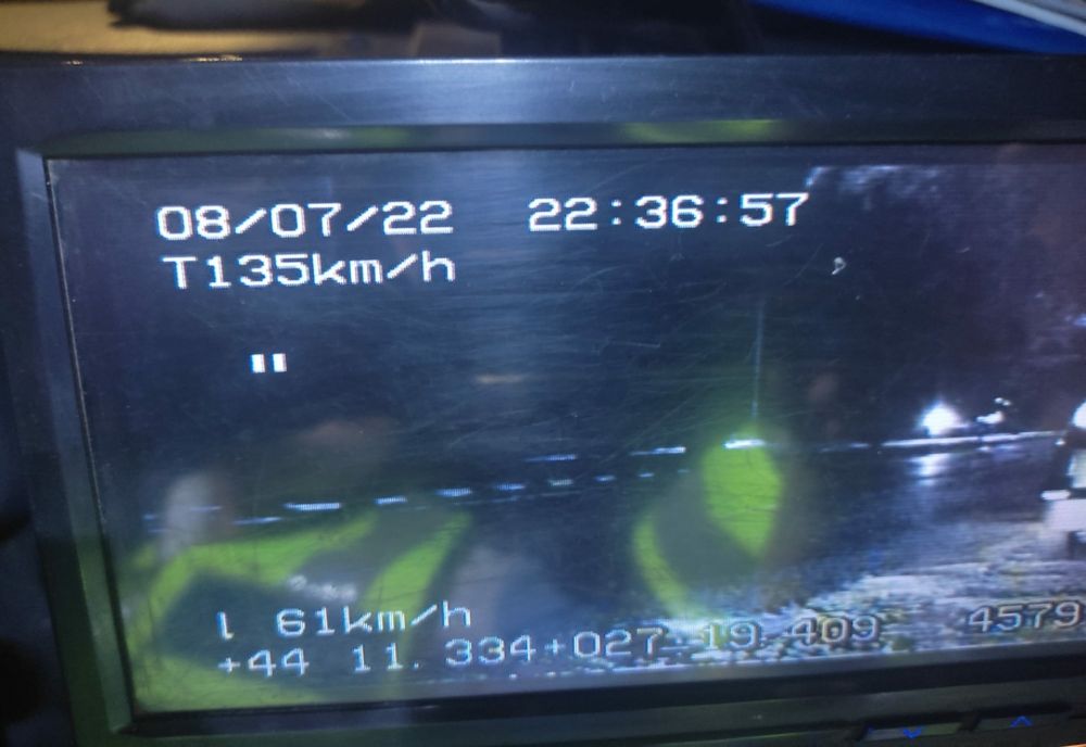 Un călărășean vitezoman. 135km la oră  în oraș