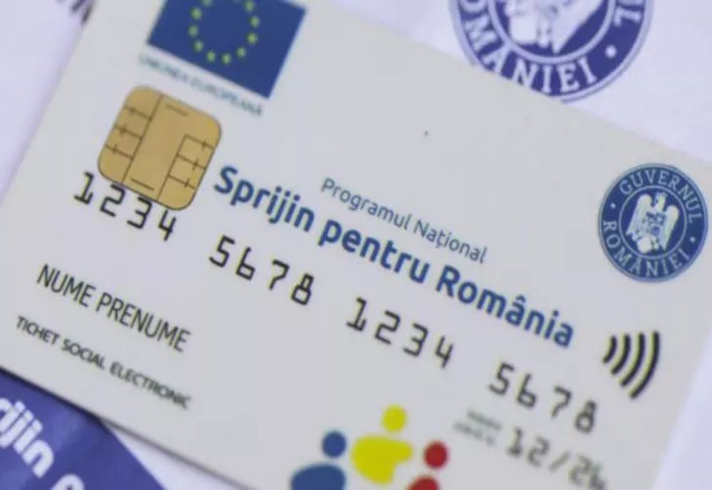 Vouchere sociale decembrie. Când vor fi încărcate cardurile pentru alimente
