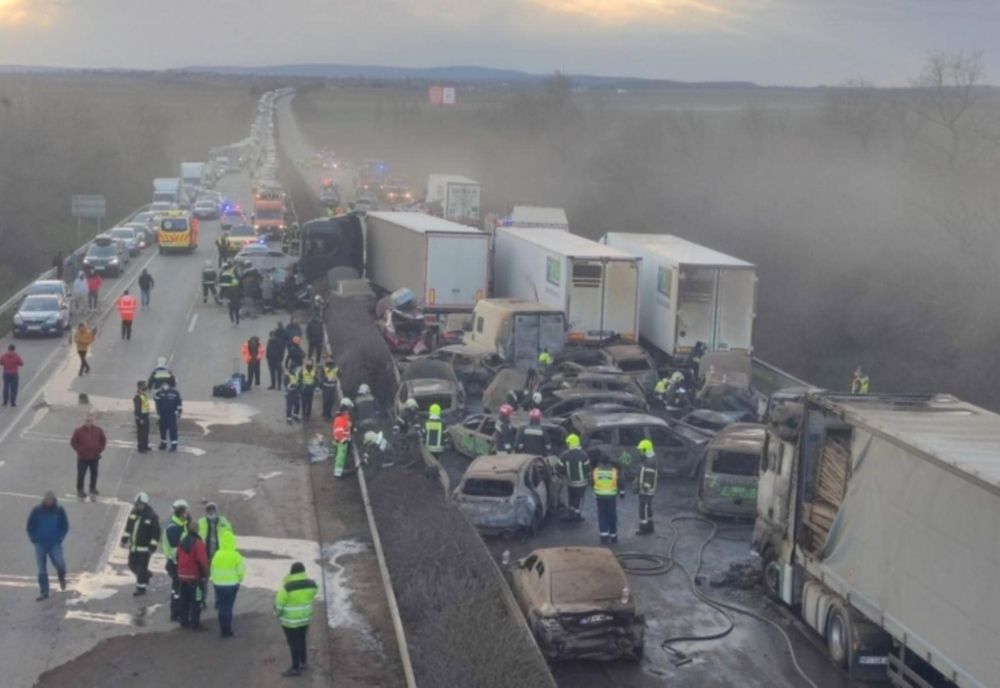 Români răniți în accidentul teribil din Ungaria: unul este în stare gravă