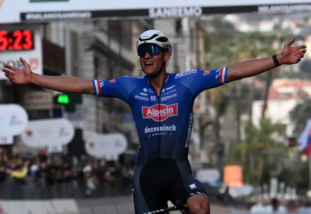 Mathieu Van Der Poel, victorie fantastică în Milano - San Remo