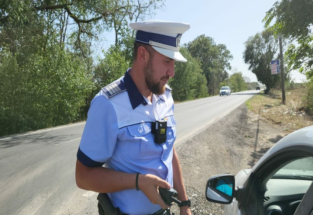 Un tânăr din Călărași a rămas fără permis și a primit o amendă de 11000 de lei