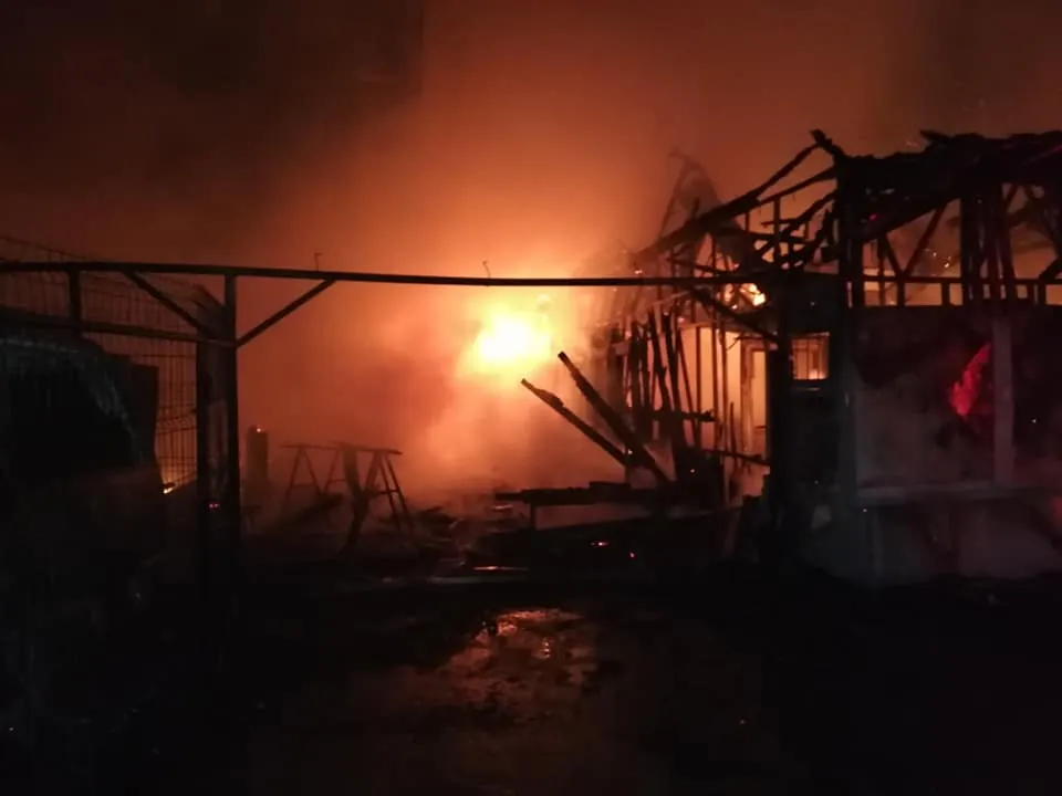 incendiu calarasi