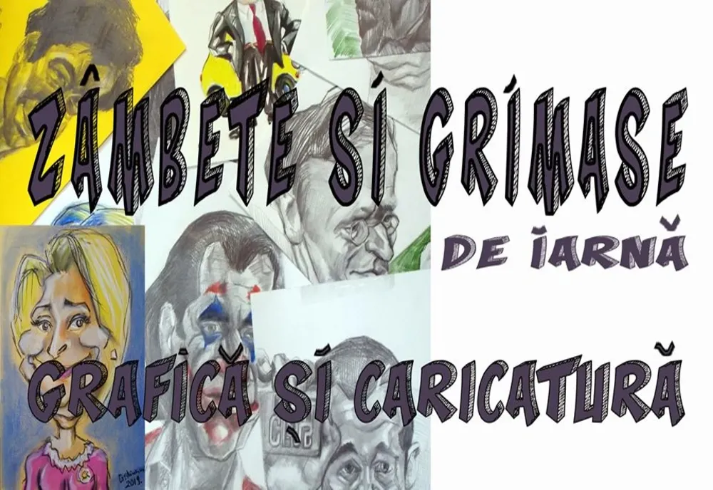 VERNISAJ: Salonul de Grafică și Caricatură „Zâmbete și grimase de iarnă”