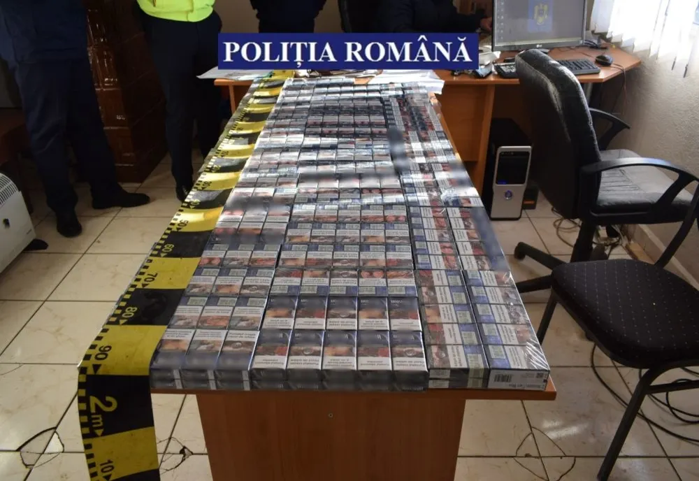 Poliția Lehliu Gară a prins un bărbat din Giurgiu cu 500 de pachete de țigări de contrabandă 