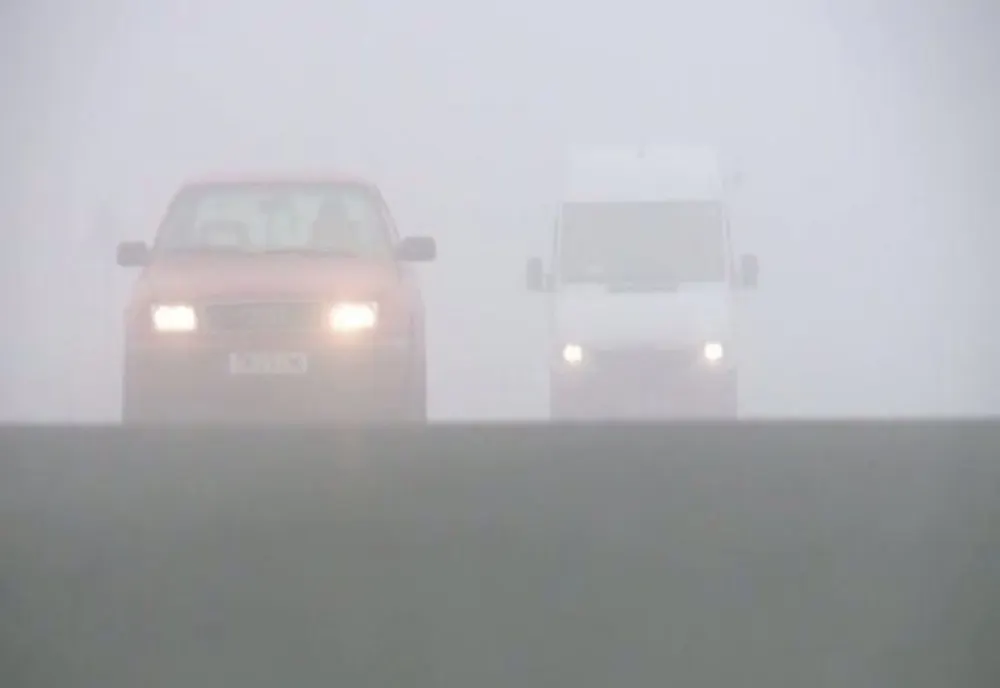 Ceaţa reduce vizibilitatea pe Autostrada București - Constanța