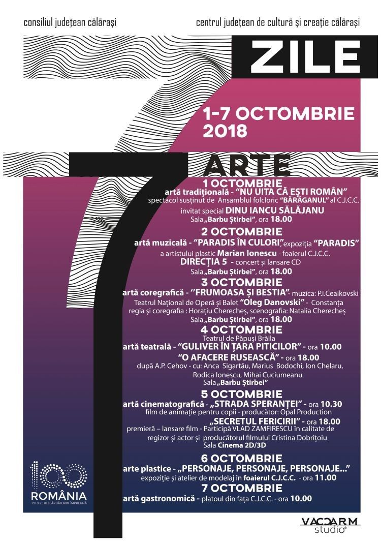 afis 7 zile 7 arte