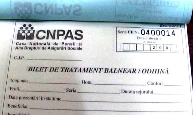 bilete tratament