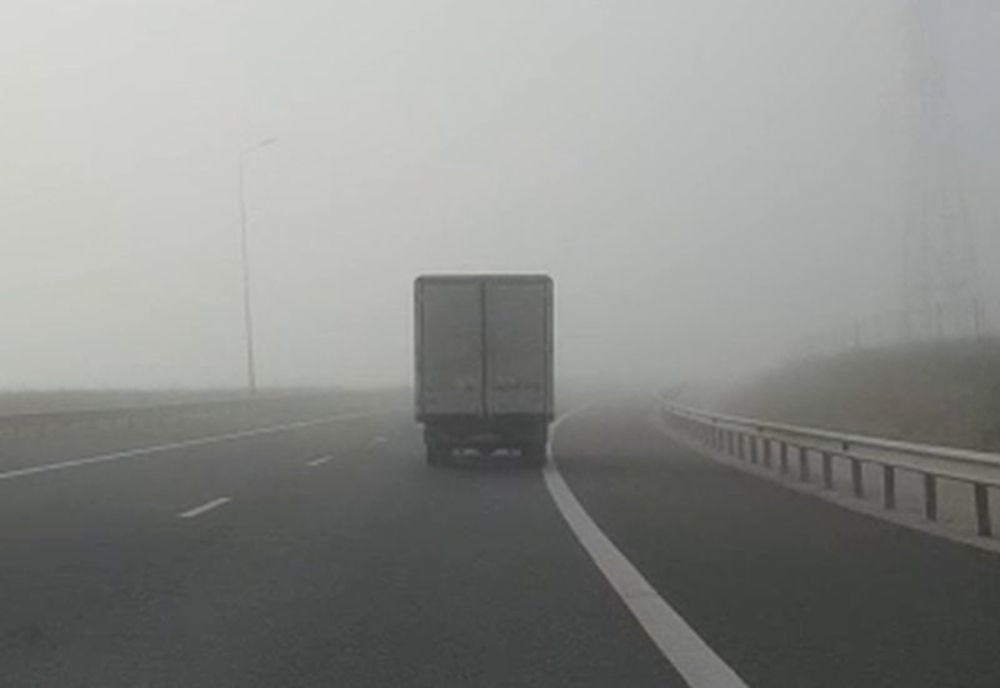 Atenție! Cod GALBEN de ceață în Județul Călărași până la ora 11:00!