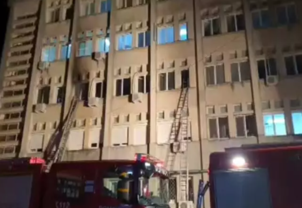 Incendiu la secția ATI de la Spitalul Județean de Urgență din Piatra Neamț - Șapte morți, pacienți COVID - Plan ROȘU, activat