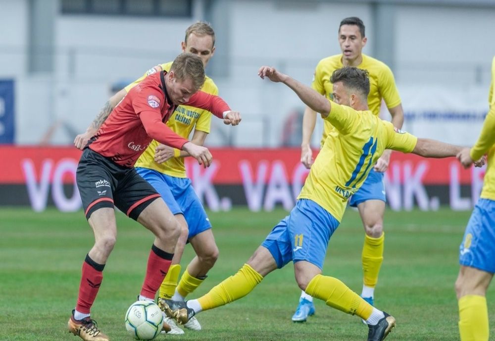 Dunărea Călărași, prima victorie în play-off