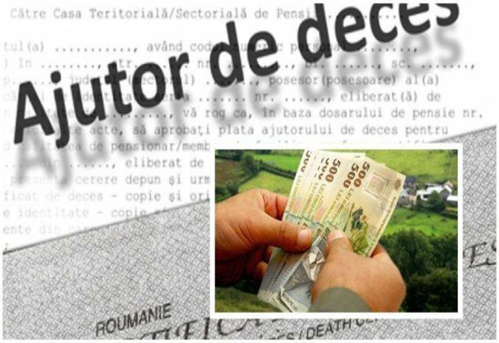 Ajutorul de deces se va majora din ianuarie 2022