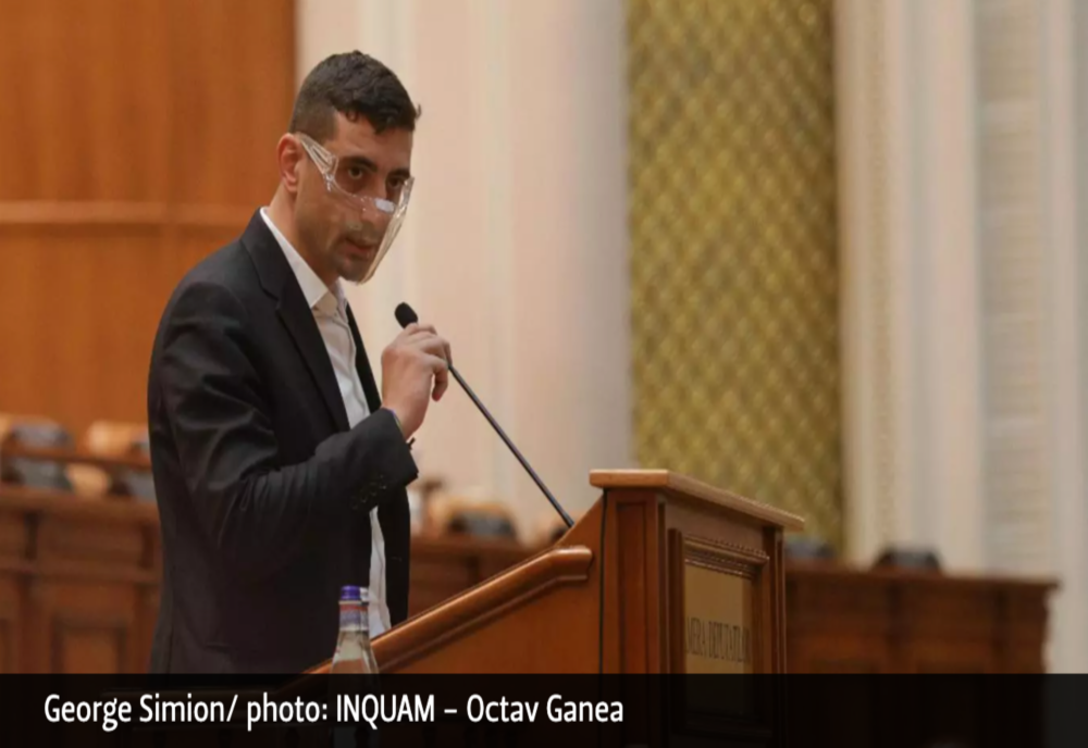 George Simion a răbufnit: ”Parlamentarii se uită la filme porno! De aceea vreți să interziceți filmatul în plen”