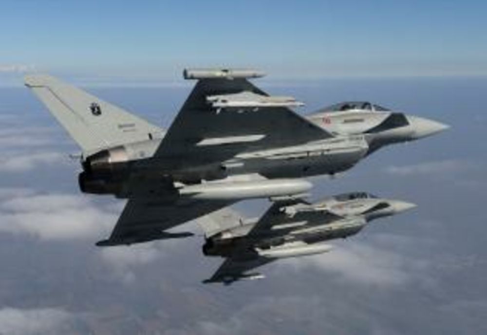 Aeronavele Eurofighter Typhoon ale Forțelor Aeriene Italiene au ajuns la baza Mihail Kogălniceanu