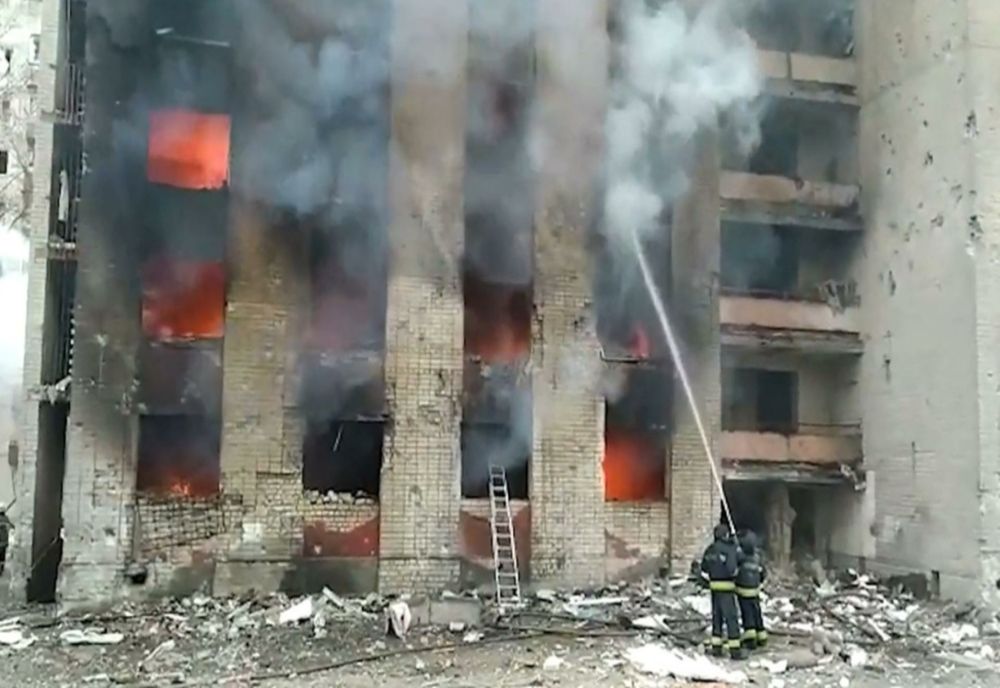 Ucraina, ziua 23 - Bombardamente puternice - Marile orașe devin ruine